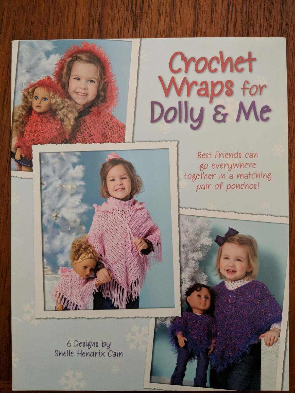 Crochet Wraps for Dolly & Me Pattern Booklet